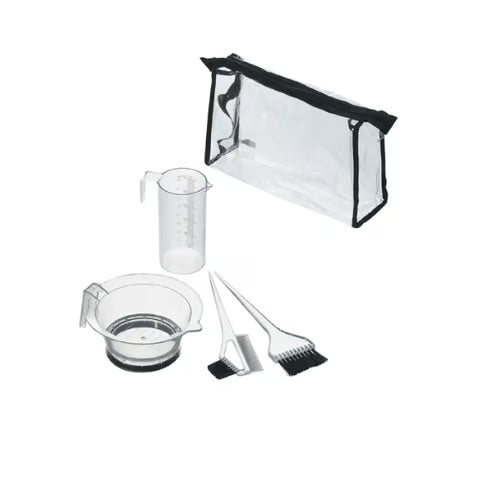 Comair Färbezubehör-Set Transparent