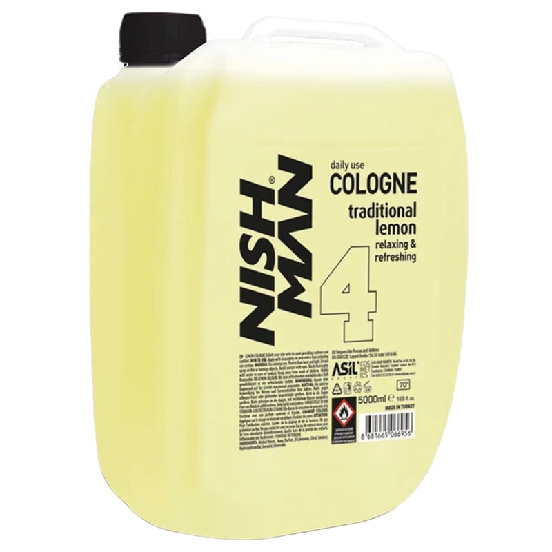 NISHMAN 04 After Shave Lemon Cologne 5L