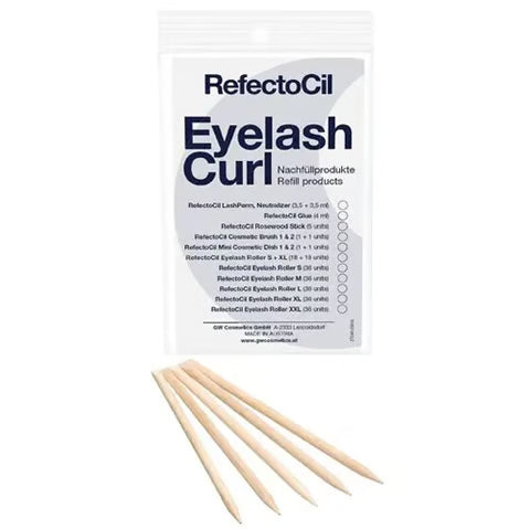 RefectoCil Eyelash Curl Refill Rosen­holzstäbchen 5 Stk