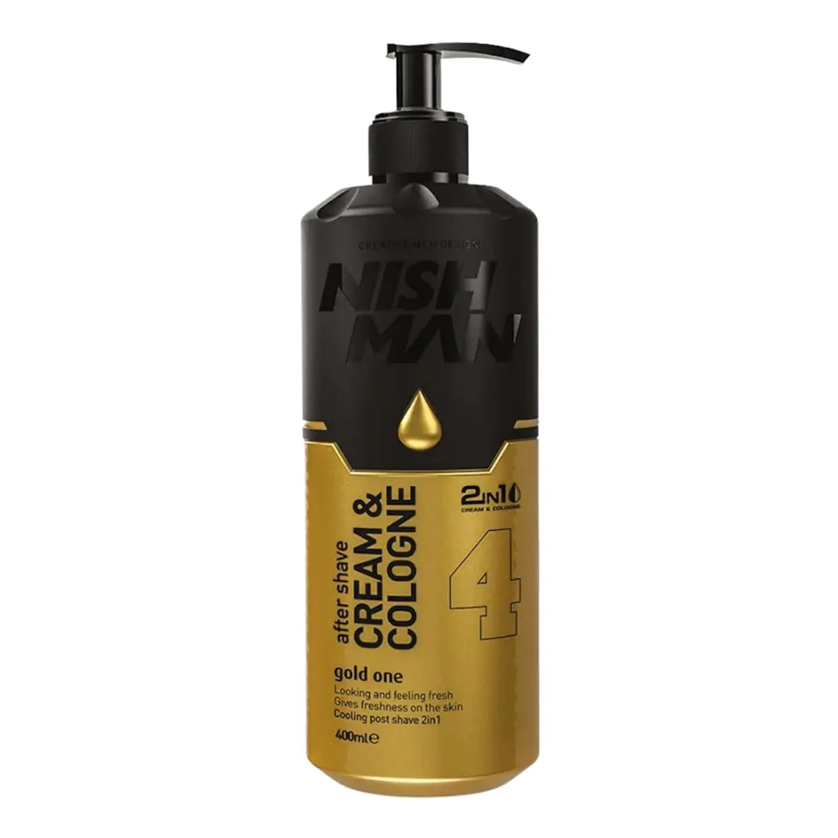 NISHMAN After Shave Cream & Cologne 400 ml