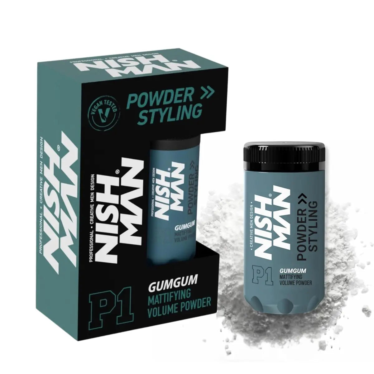 NISHMAN P1 Volume Powder Mattifying Styling Ultra Hold 20 g
