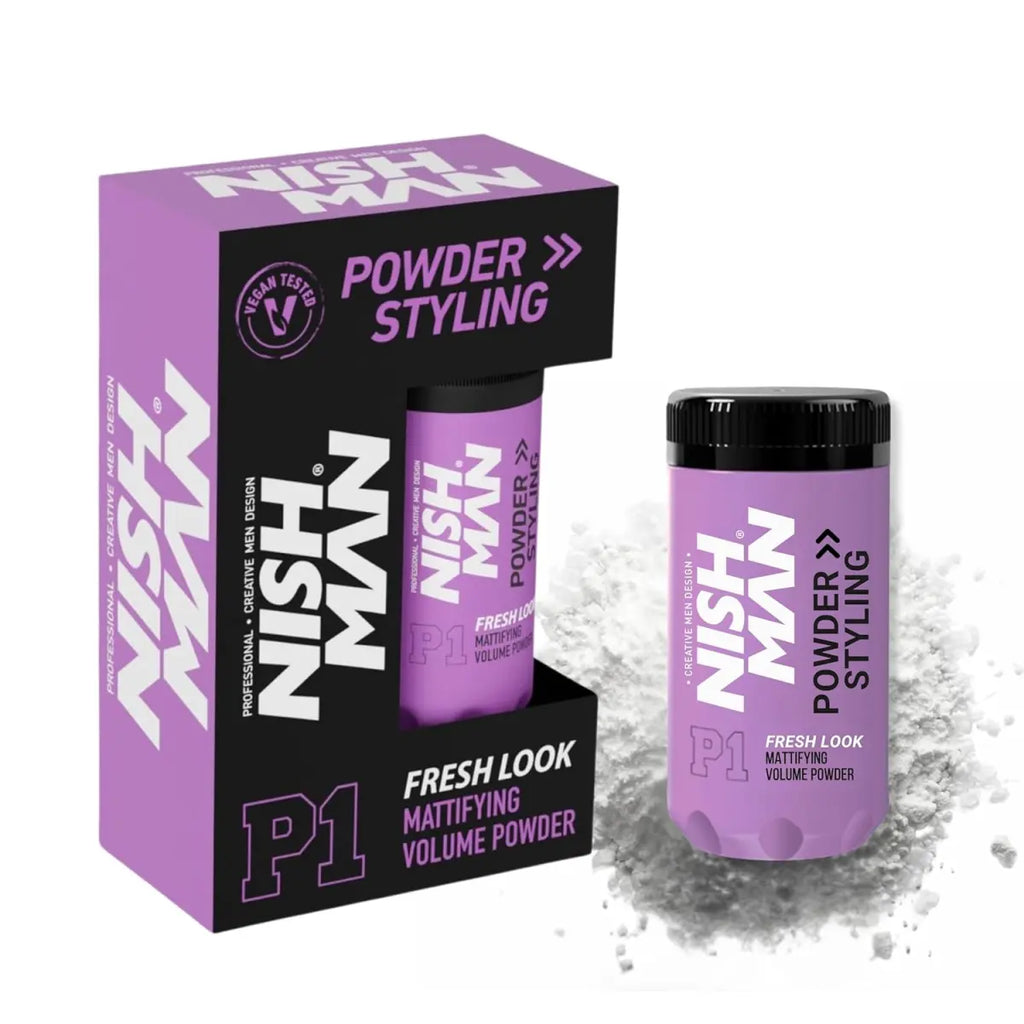 NISHMAN P1 Volume Powder Mattifying Styling Ultra Hold 20 g