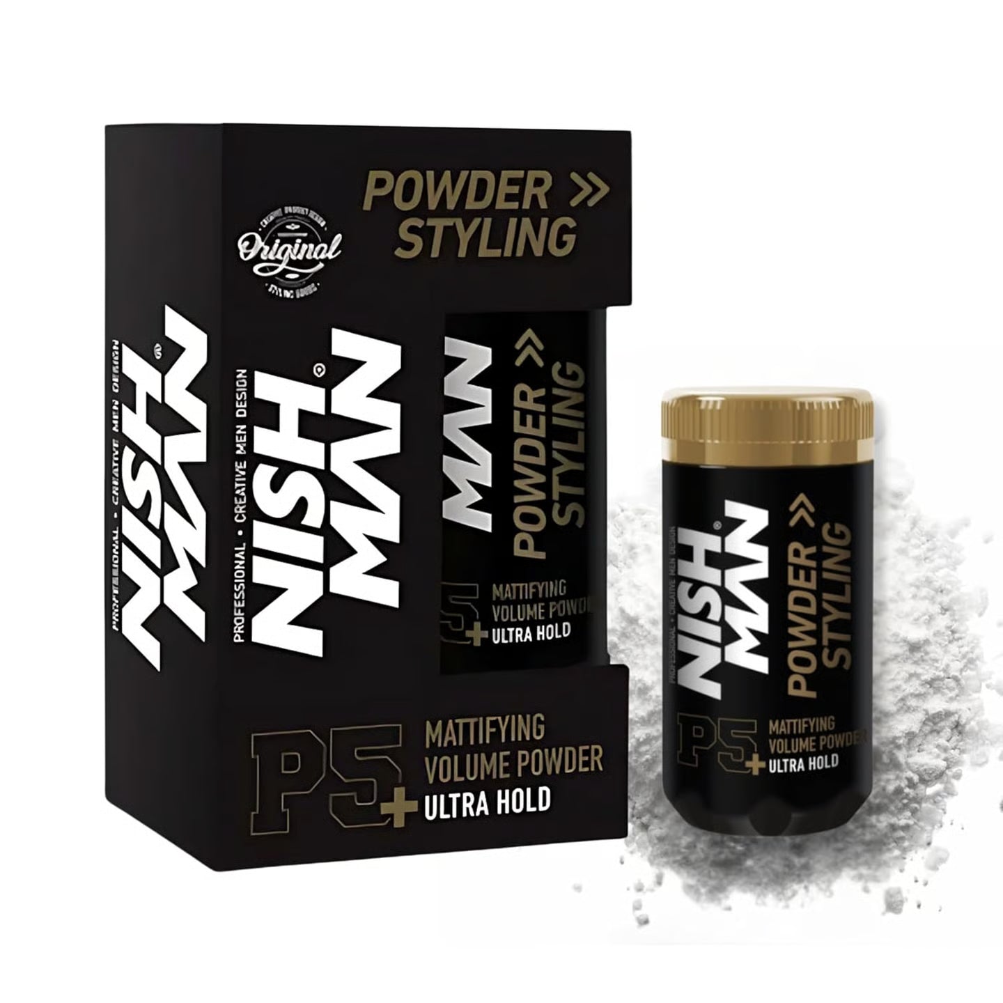 NISHMAN P5+ Volume Powder Mattifying Styling Ultra Hold 20 g