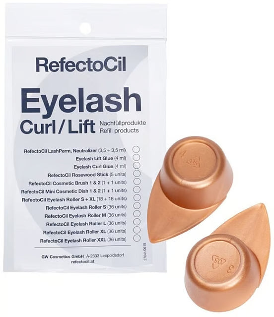 RefectoCil Eyelash Curl & Lift Refill Mini Kosmetikschalen 2 Stk